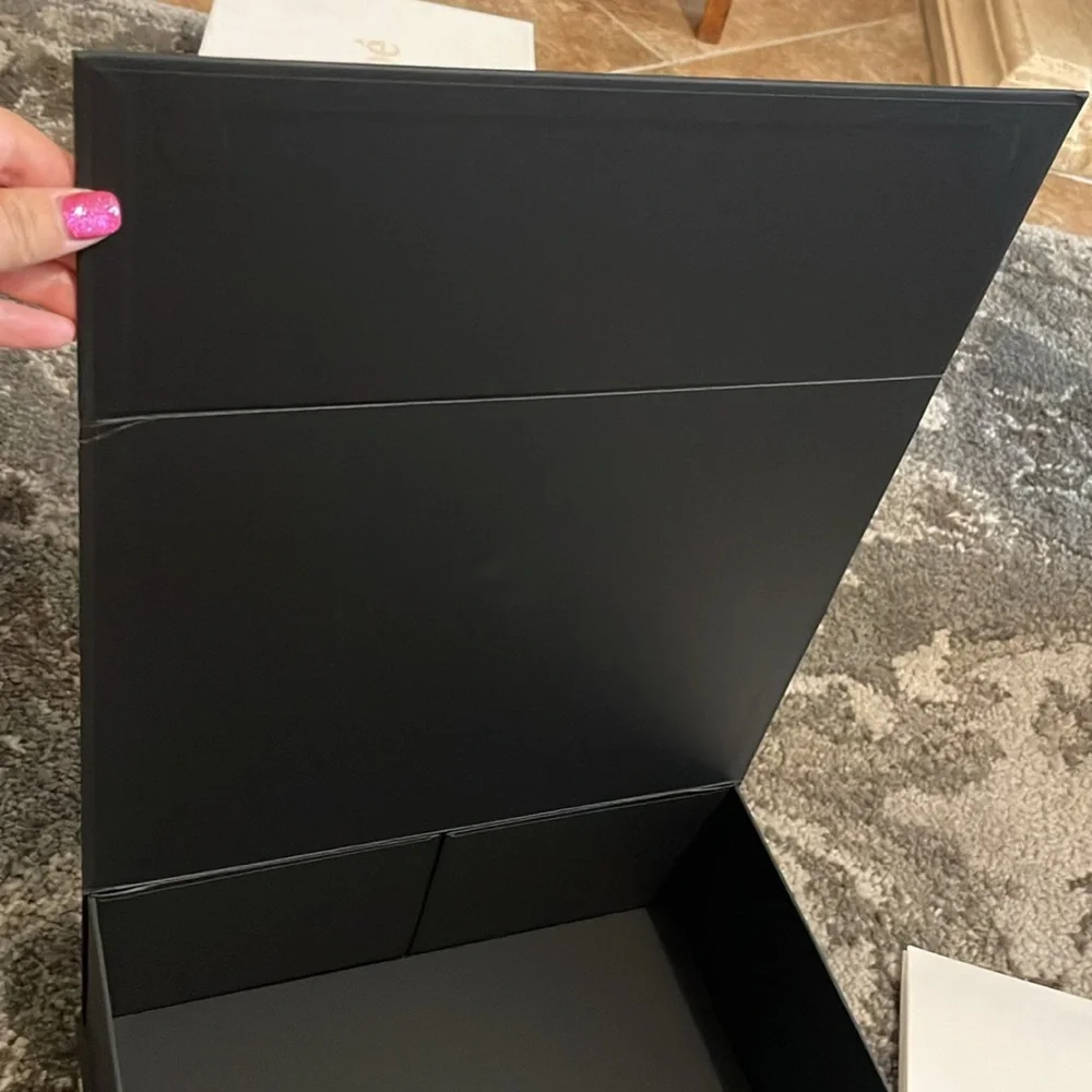 Chanel Black Magnetic Box And Booklet